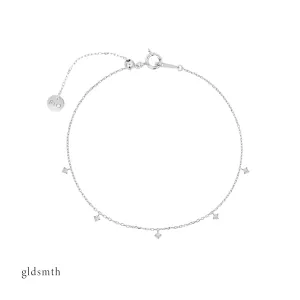 10k White Gold Kathleen Bracelet