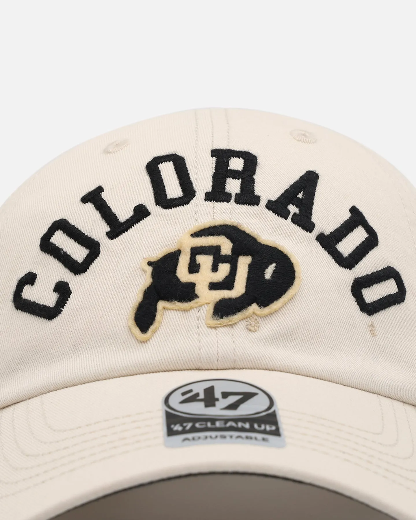 47 Brand Colorado Buffaloes Clubhouse 47 Clean Up Strapback Sand