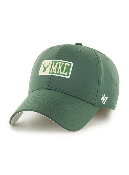 '47 Brand MVP Afterburn Milwaukee Bucks Adjustable Hat