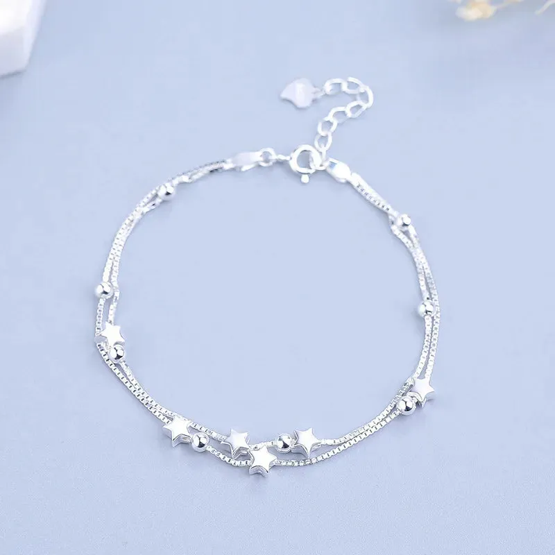 925 sterling silver Bracelet Woman Vintage Luxury Original Jewelry Accessories fashion designer party Wedding Jewelry gifts 2023