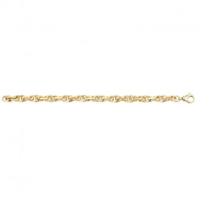 9ct Yellow Gold Ladies Bracelet BR570