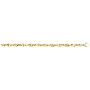 9ct Yellow Gold Ladies Bracelet BR570