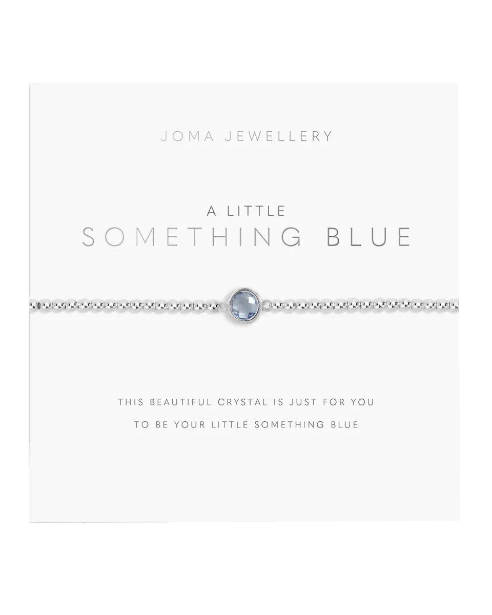 A Little Something Blue Bracelet in Silver