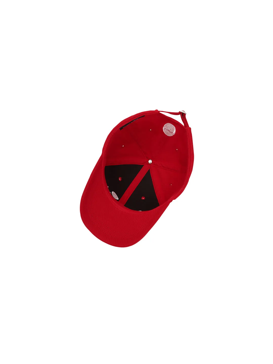 Athleisure Unstructured Ball Cap- Red