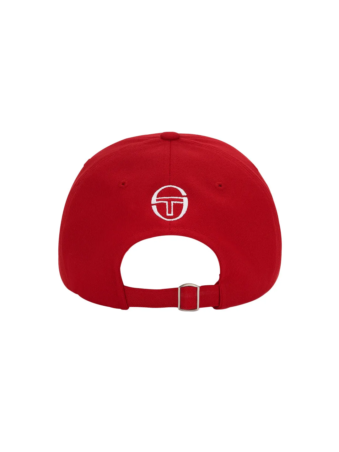 Athleisure Unstructured Ball Cap- Red