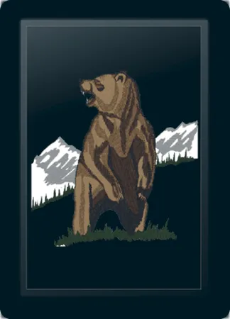 Bear-Standing Logo Panel