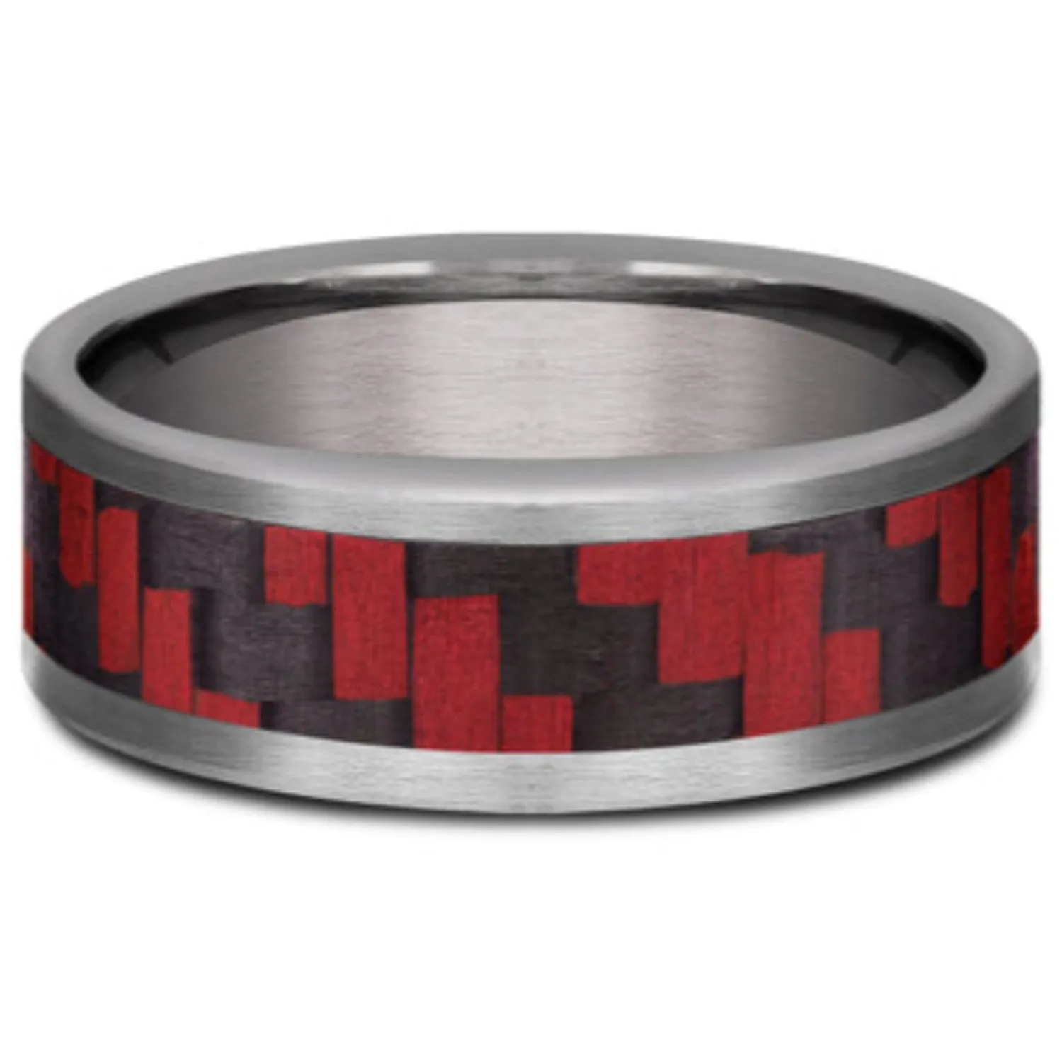 Benchmark "The Senna" 8MM Carbon Fiber Wedding Band