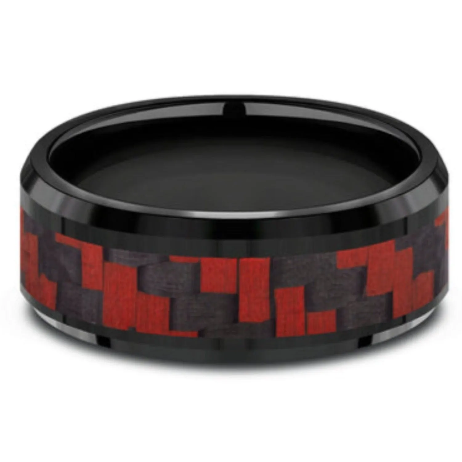 Benchmark "The Senna" 8MM Carbon Fiber Wedding Band