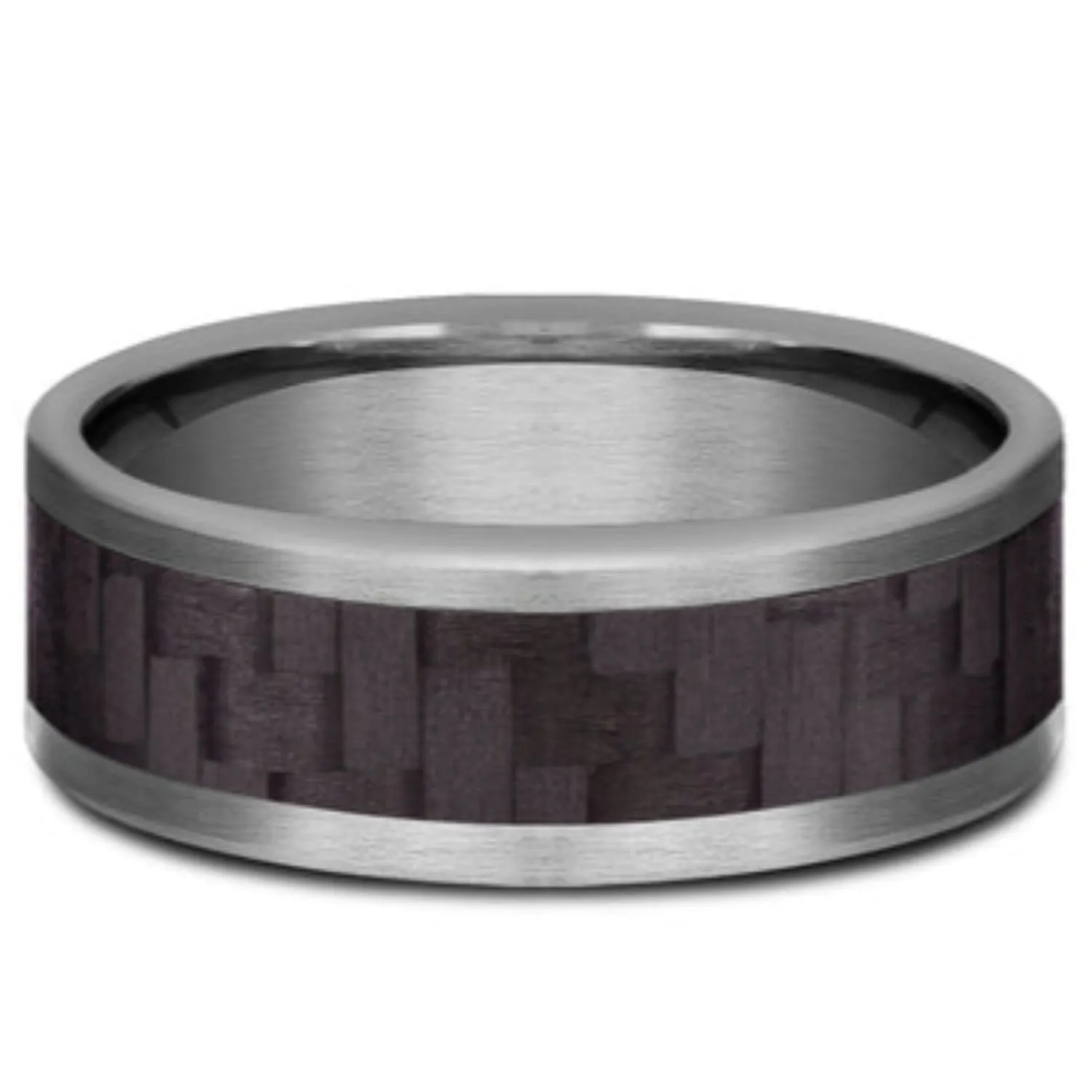 Benchmark "The Senna" 8MM Carbon Fiber Wedding Band