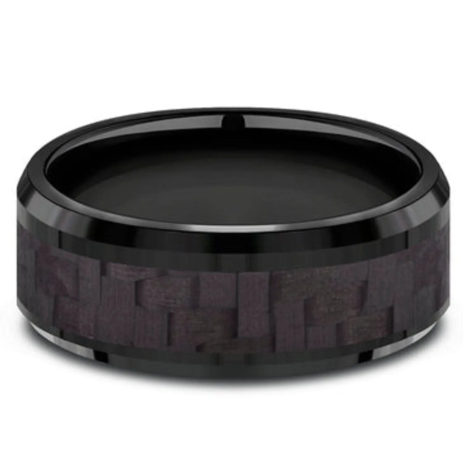 Benchmark "The Senna" 8MM Carbon Fiber Wedding Band