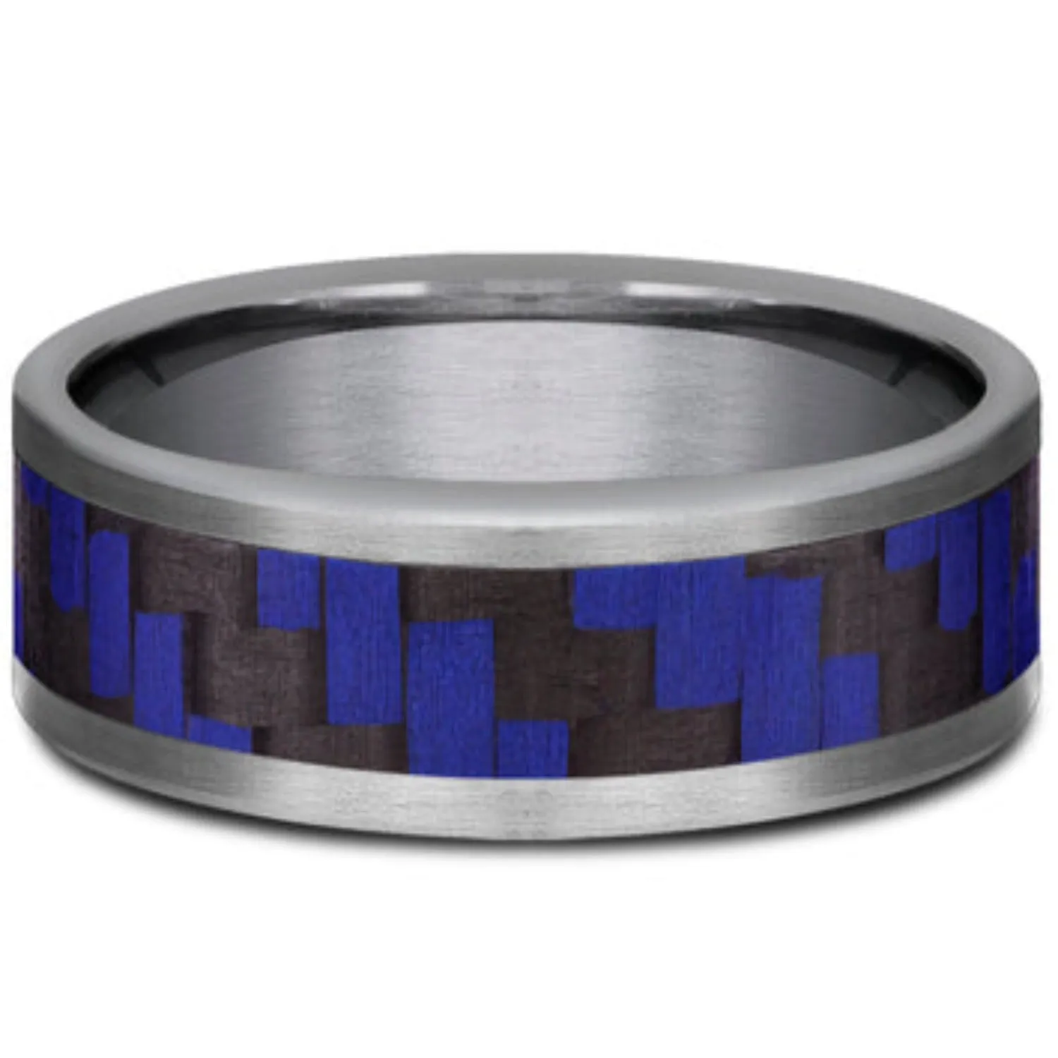 Benchmark "The Senna" 8MM Carbon Fiber Wedding Band