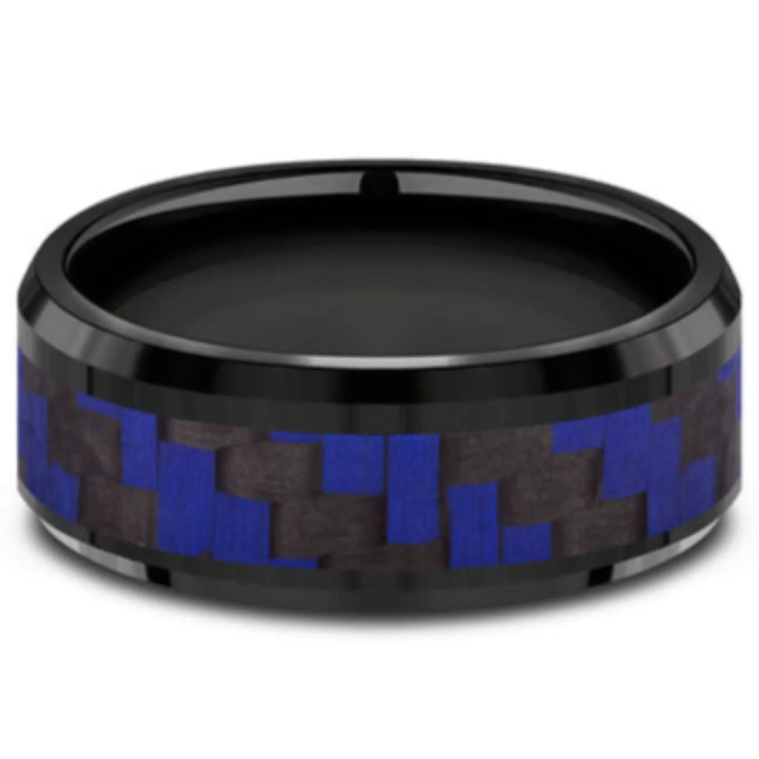 Benchmark "The Senna" 8MM Carbon Fiber Wedding Band