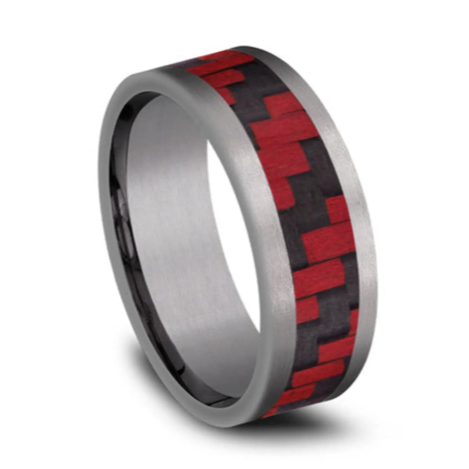 Benchmark "The Senna" 8MM Carbon Fiber Wedding Band