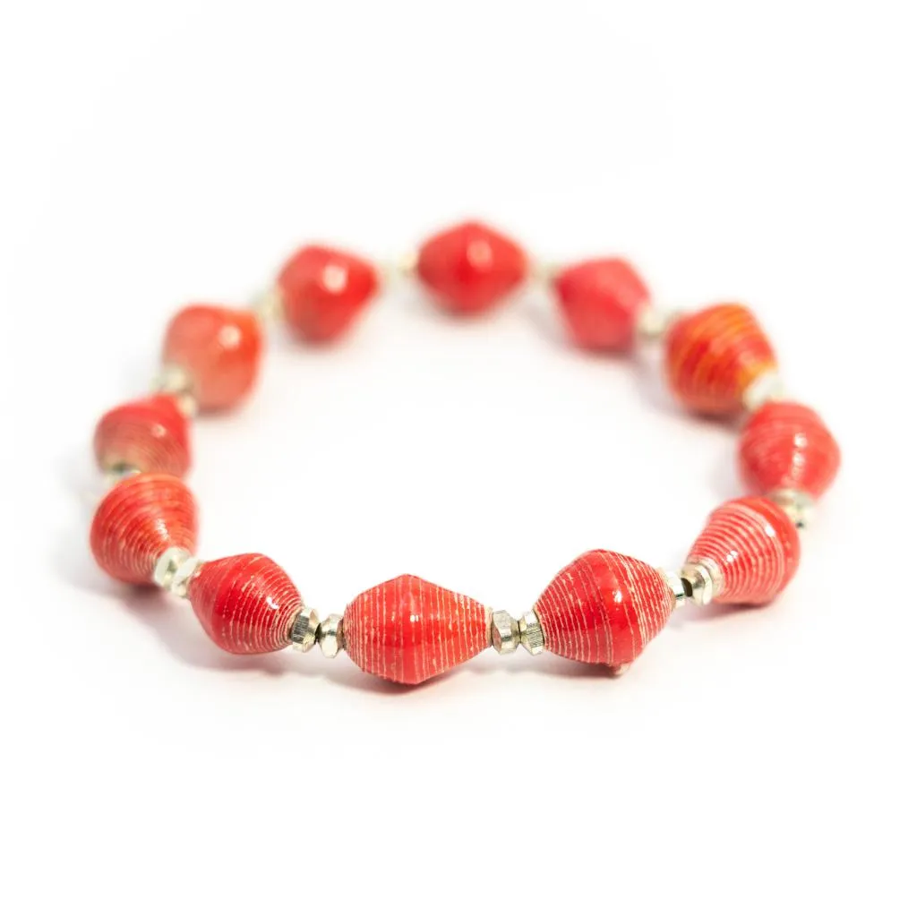 Bracelet - Barn Red Solid