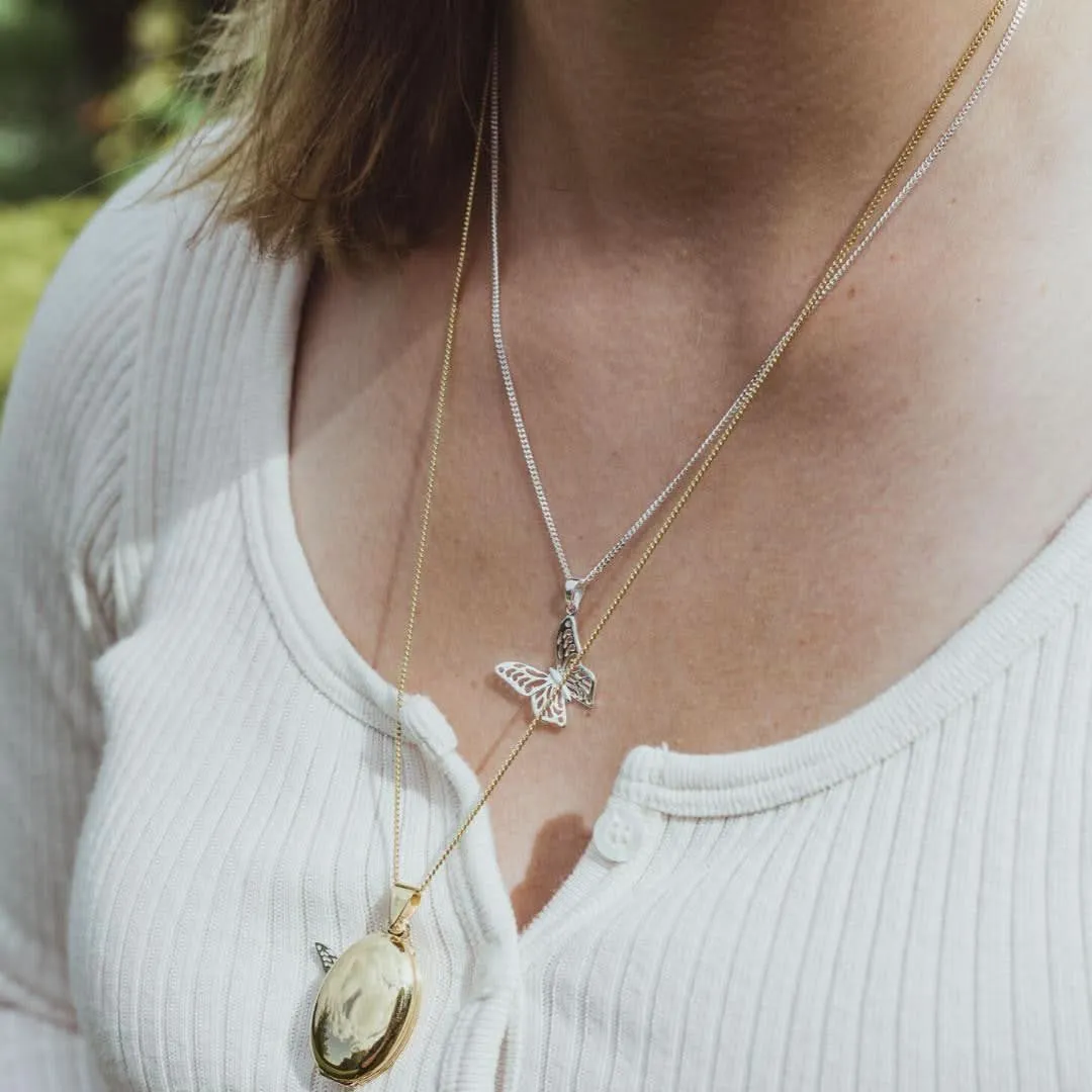 Butterfly Pendant | Silver