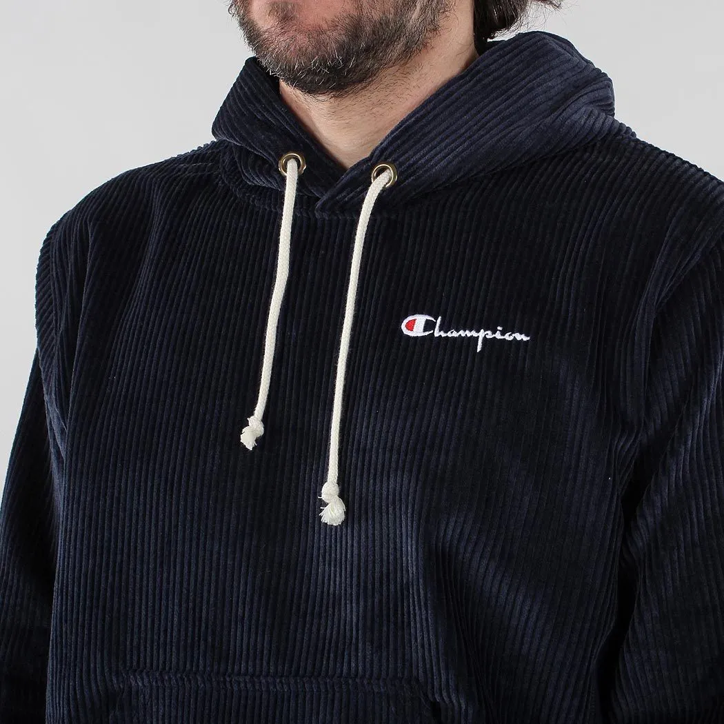 Champion Reverse Weave Corduroy Logo Script Pullover Hoody