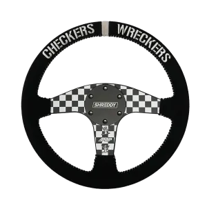 Checkered Steering Wheel // PRP X Shreddy // Deep Dish