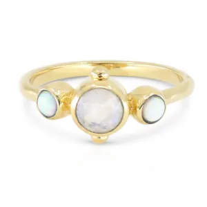 CORA MOONSTONE RING