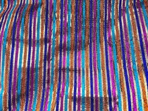 Design 6 - Striped Metallic Brocade