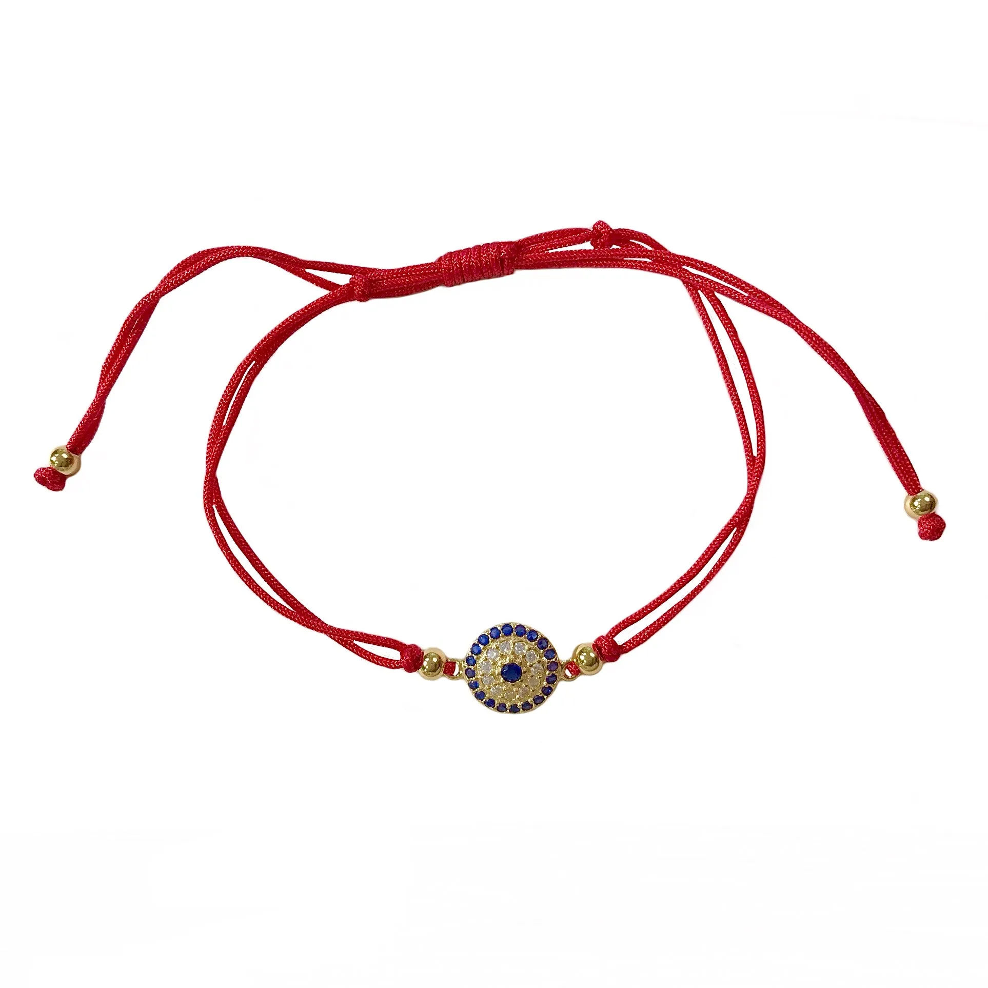 Evil Eye Medium Red Thread Bracelet