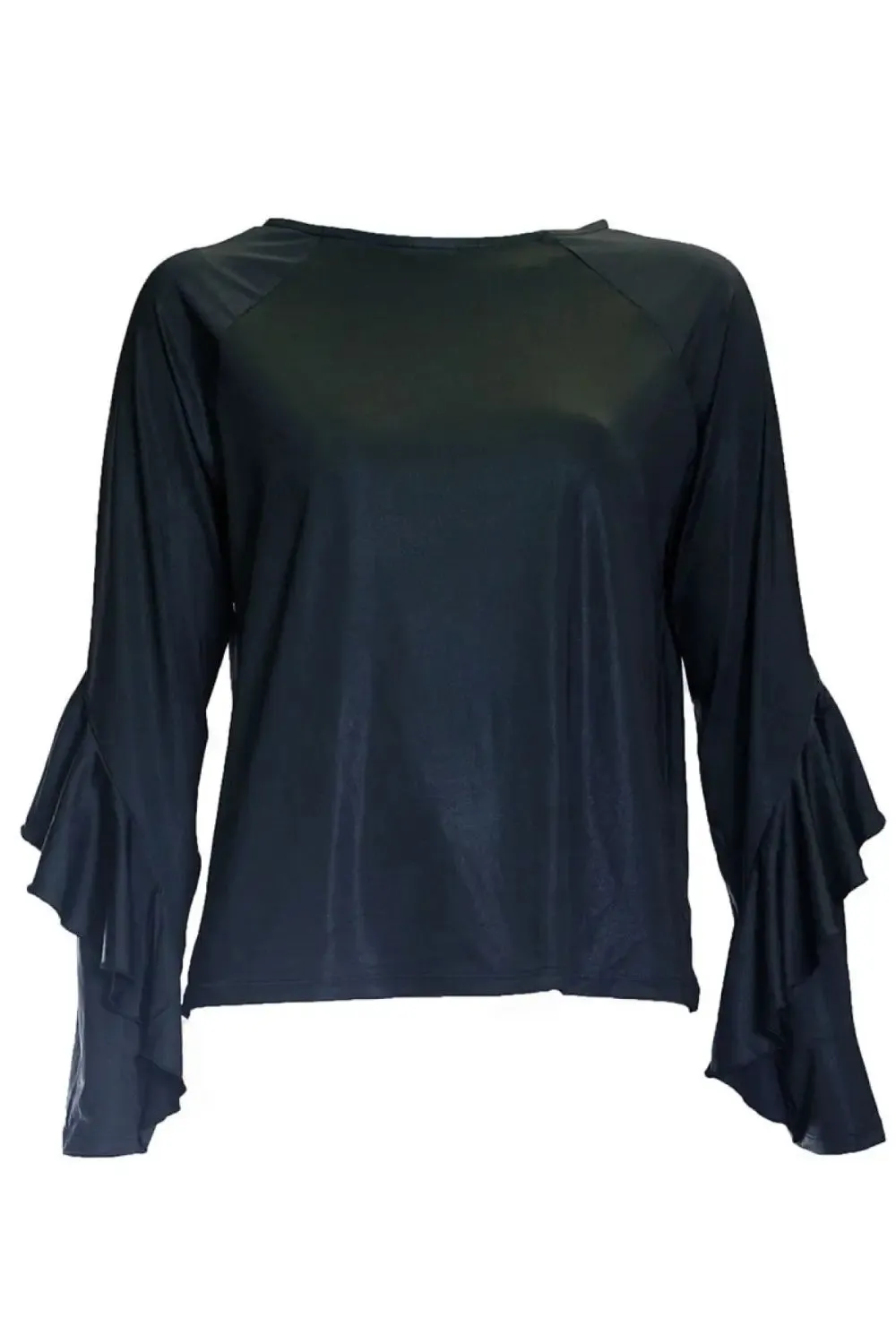 Fishtail Sleeve Party Blouse