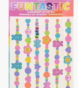 Funtastic Gummy Bear Temporary Tattoo Bracelet Set