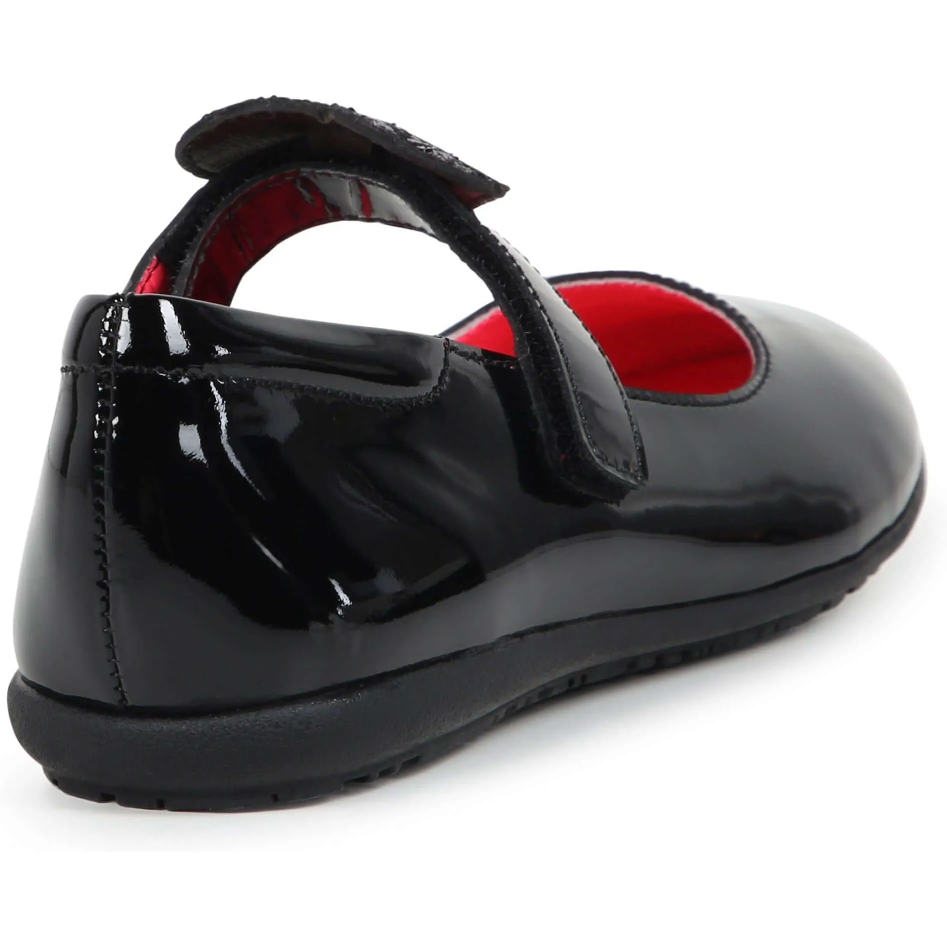 Girls Black School Shoes