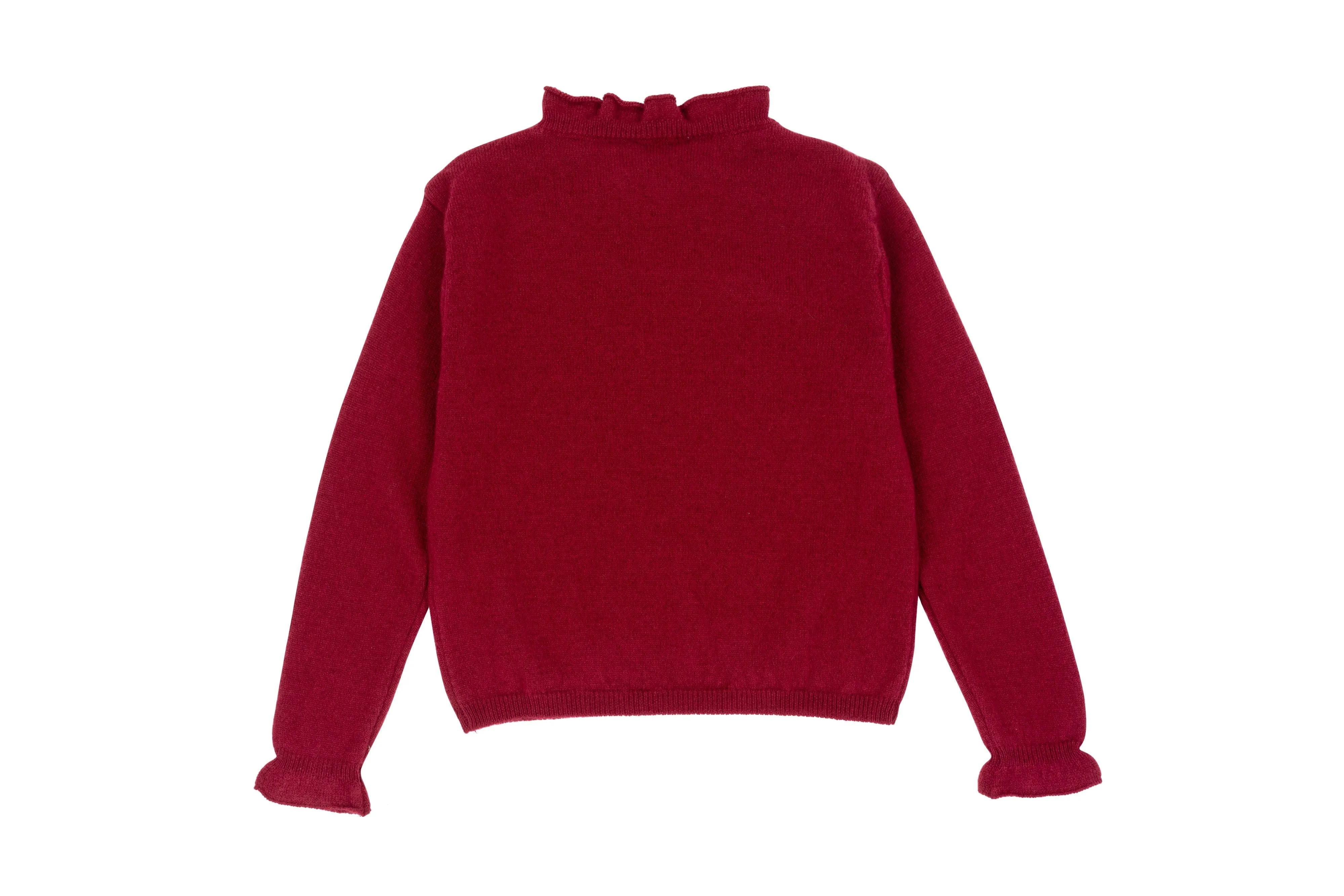 High Neck Jumper - Strawberry