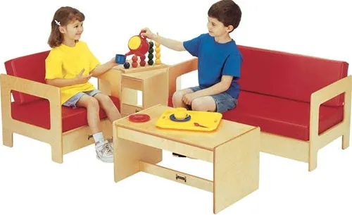 JONTI-CRAFT Kids Waiting Room Seating Set - Red