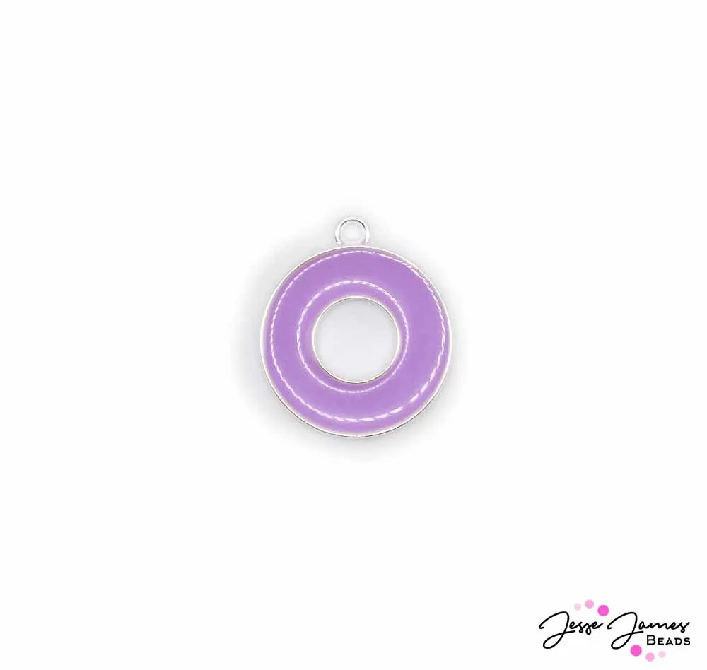 JPhresh Designs Donut Charm in Purple