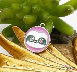 JPhresh Designs Pink Sloth Charm