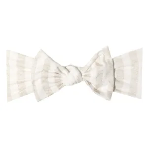 Knit Headband Bow - Coastal