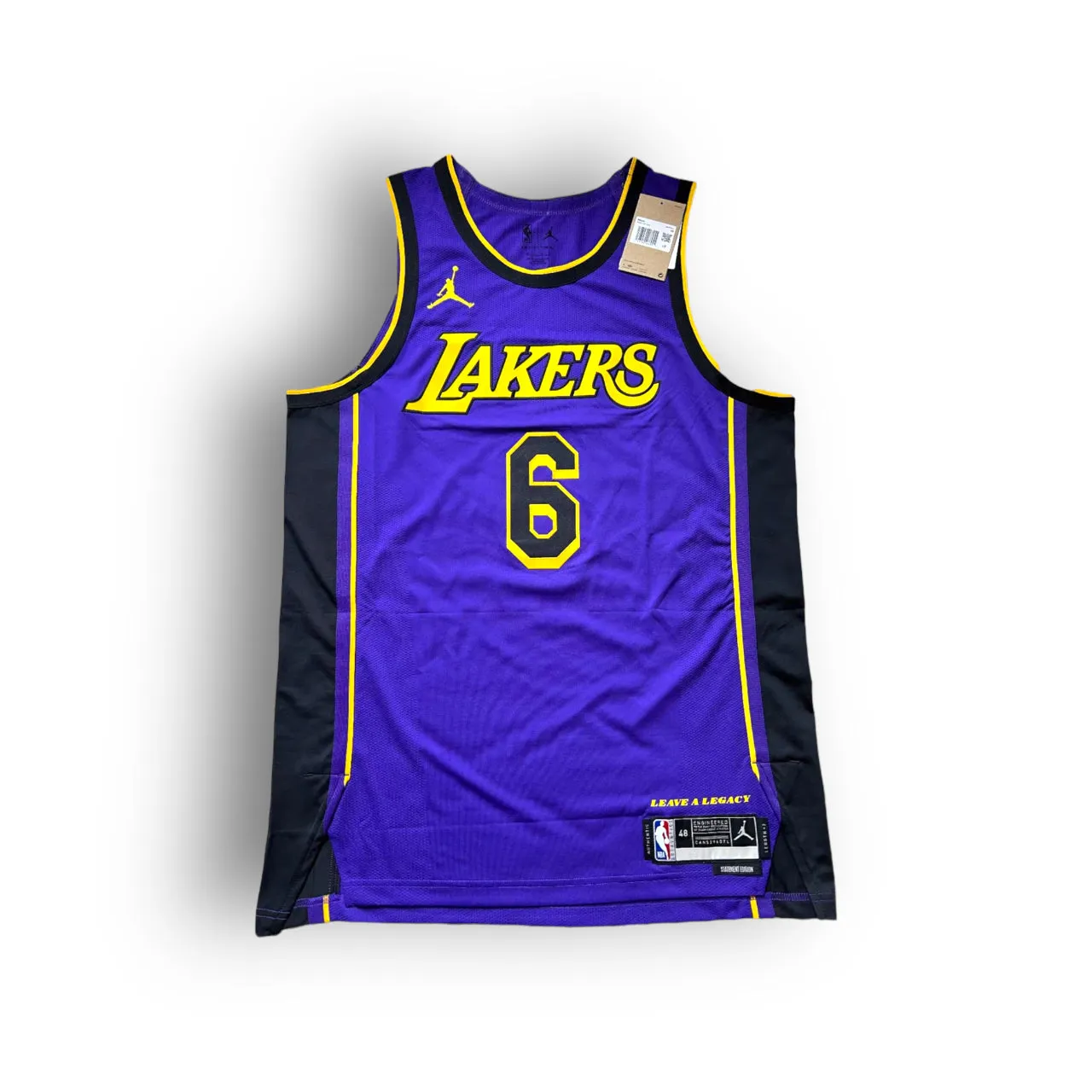 LeBron James Los Angeles Lakers 2022-2023 Statement Edition Nike Authentic Jersey Purple