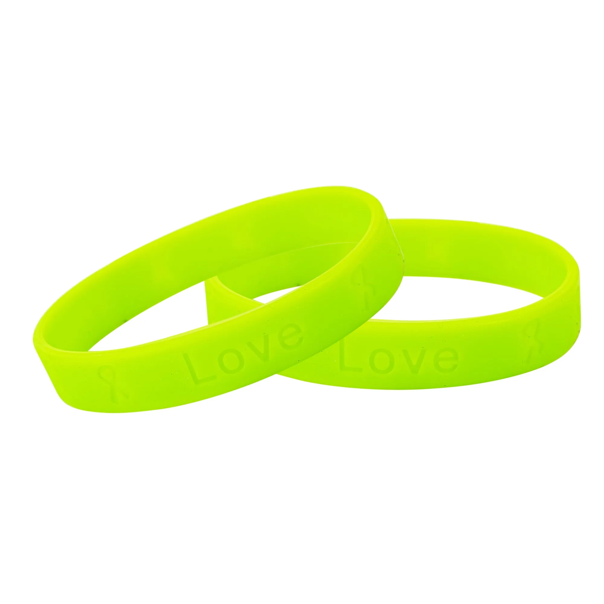 Lime Green Silicone Bracelets