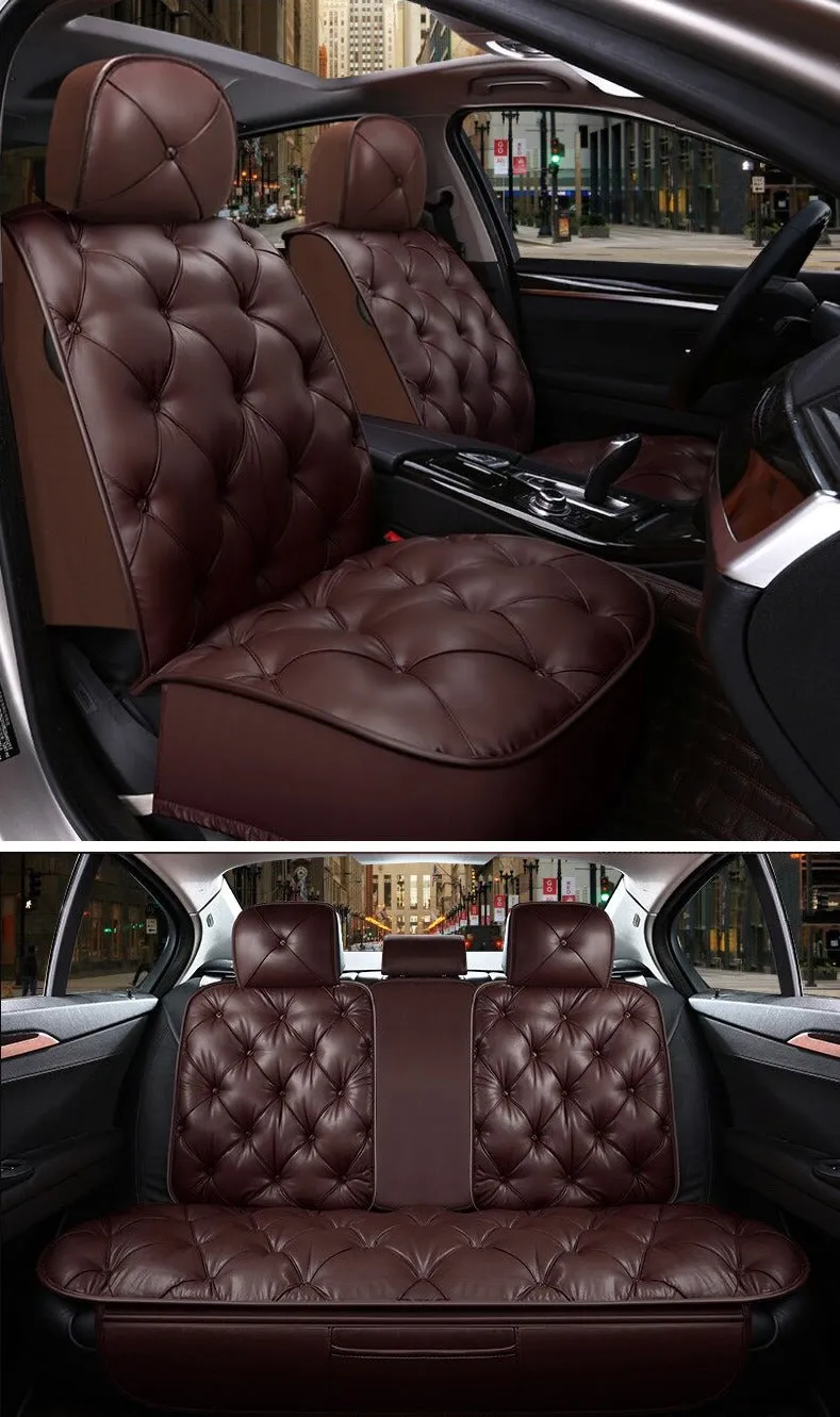 Luxurious Ride Leather Car Seat Cover