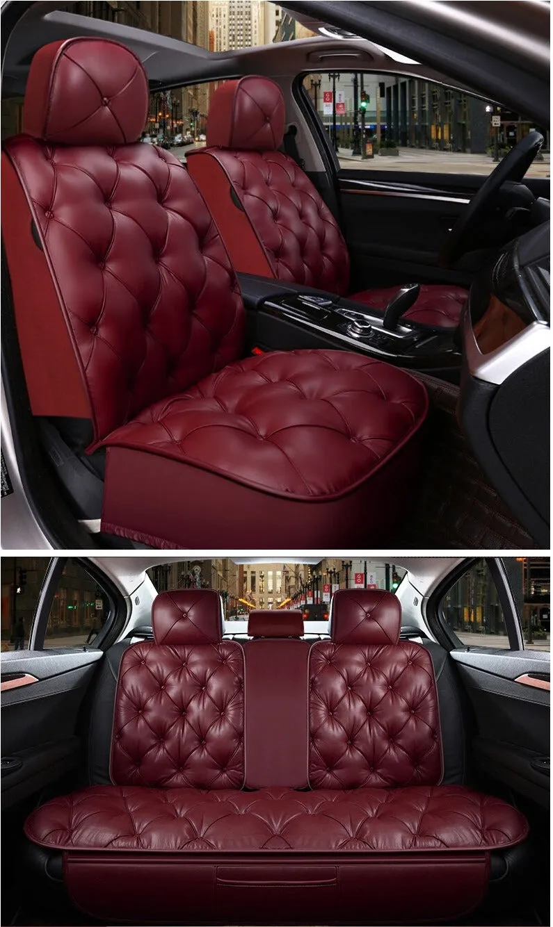 Luxurious Ride Leather Car Seat Cover