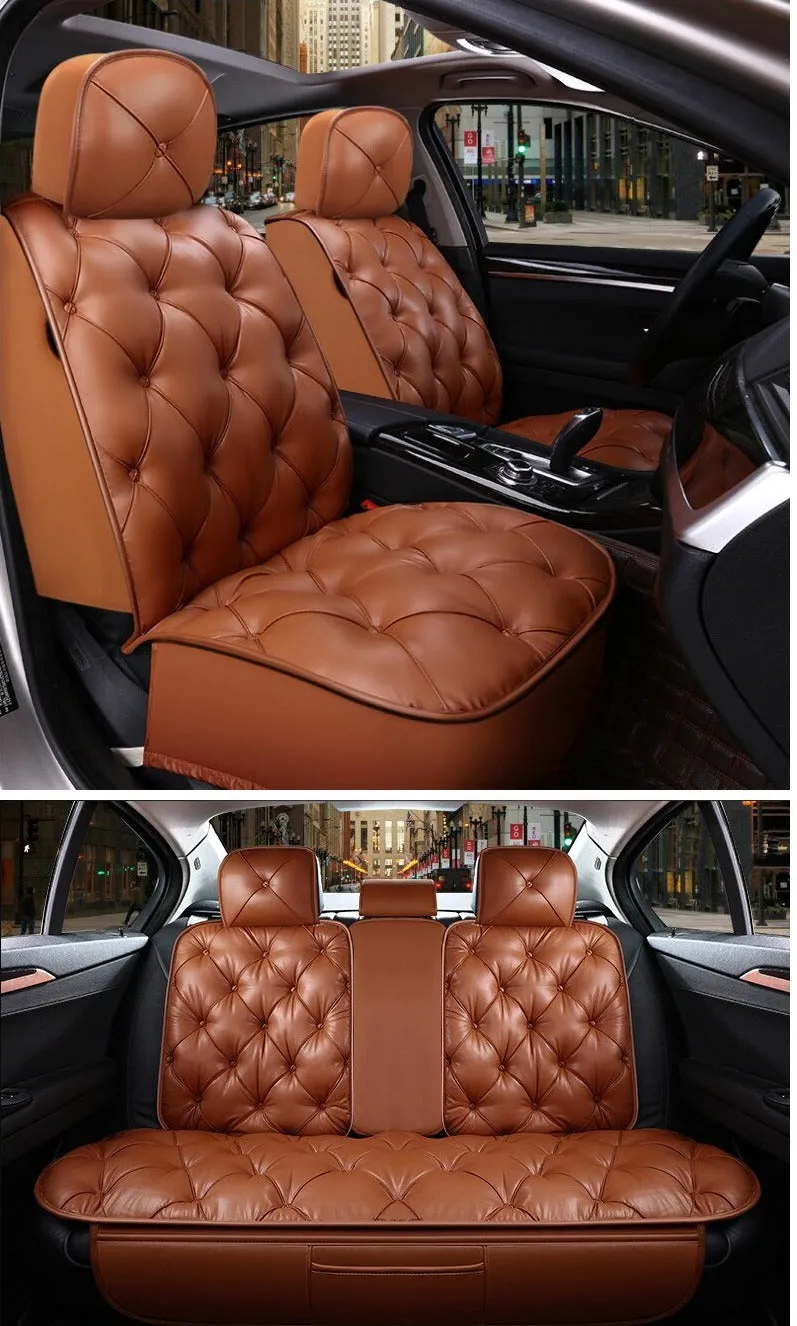 Luxurious Ride Leather Car Seat Cover