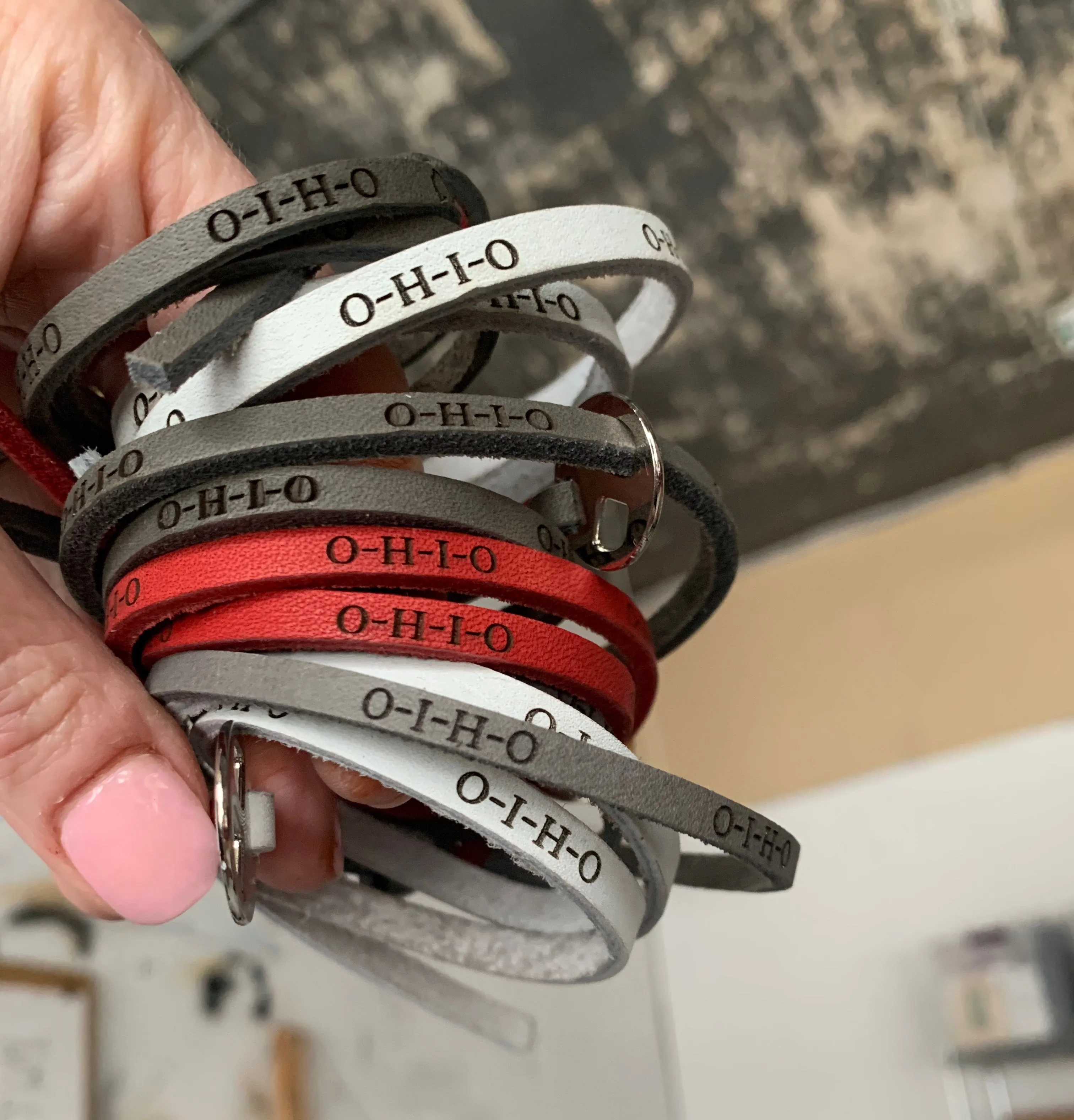 O-H-I-O Game Day Bracelet