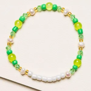 Pearl Bracelets - Green