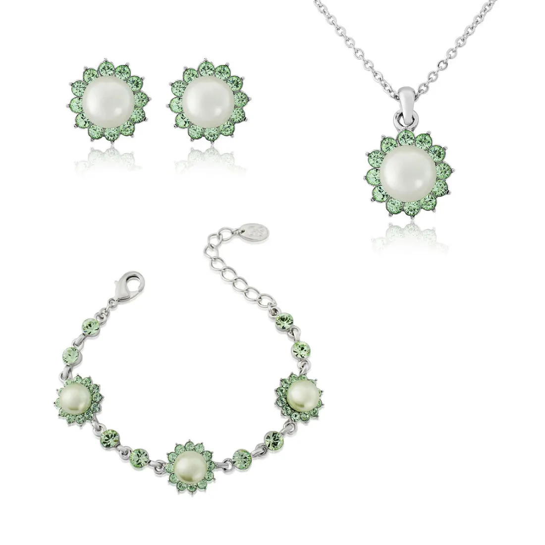 Perfect Pistachio Jewellery Set