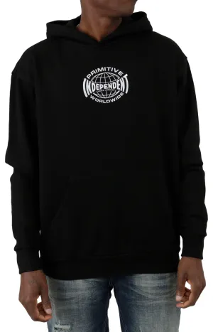 Primitive x Independent Heavyweight Black Hoodie