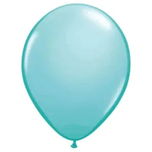 Qualatex - 5" Caribbean Blue Latex Balloons (100ct)