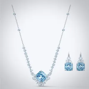 "Oceana" - Aqua Blue Bridal Jewelry Set