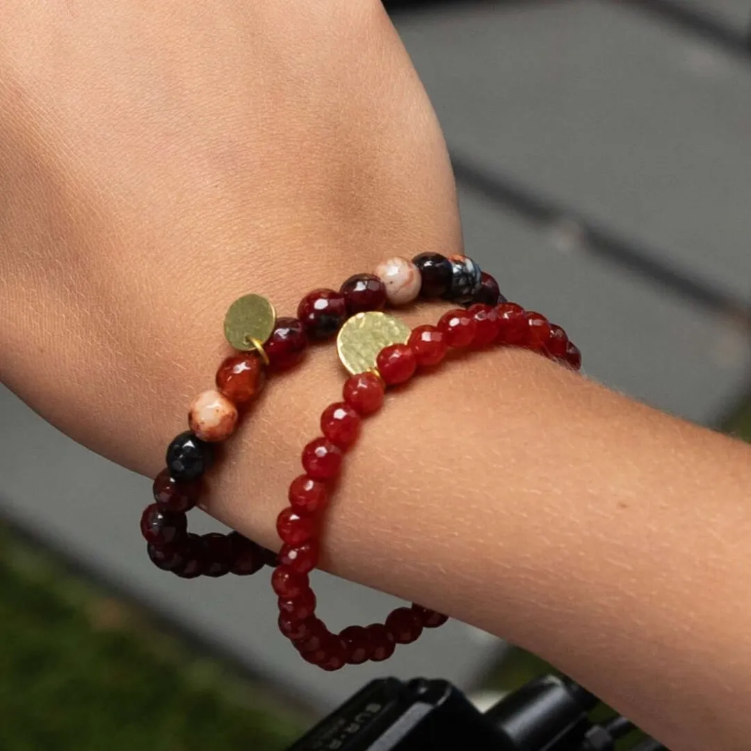 Red Stone Bracelets