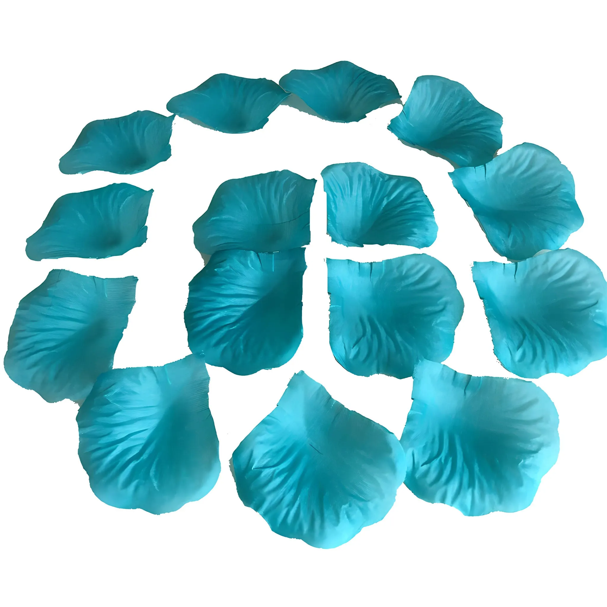 Robin Egg Blue Fake Flower Silk Rose Petals 1000pcs