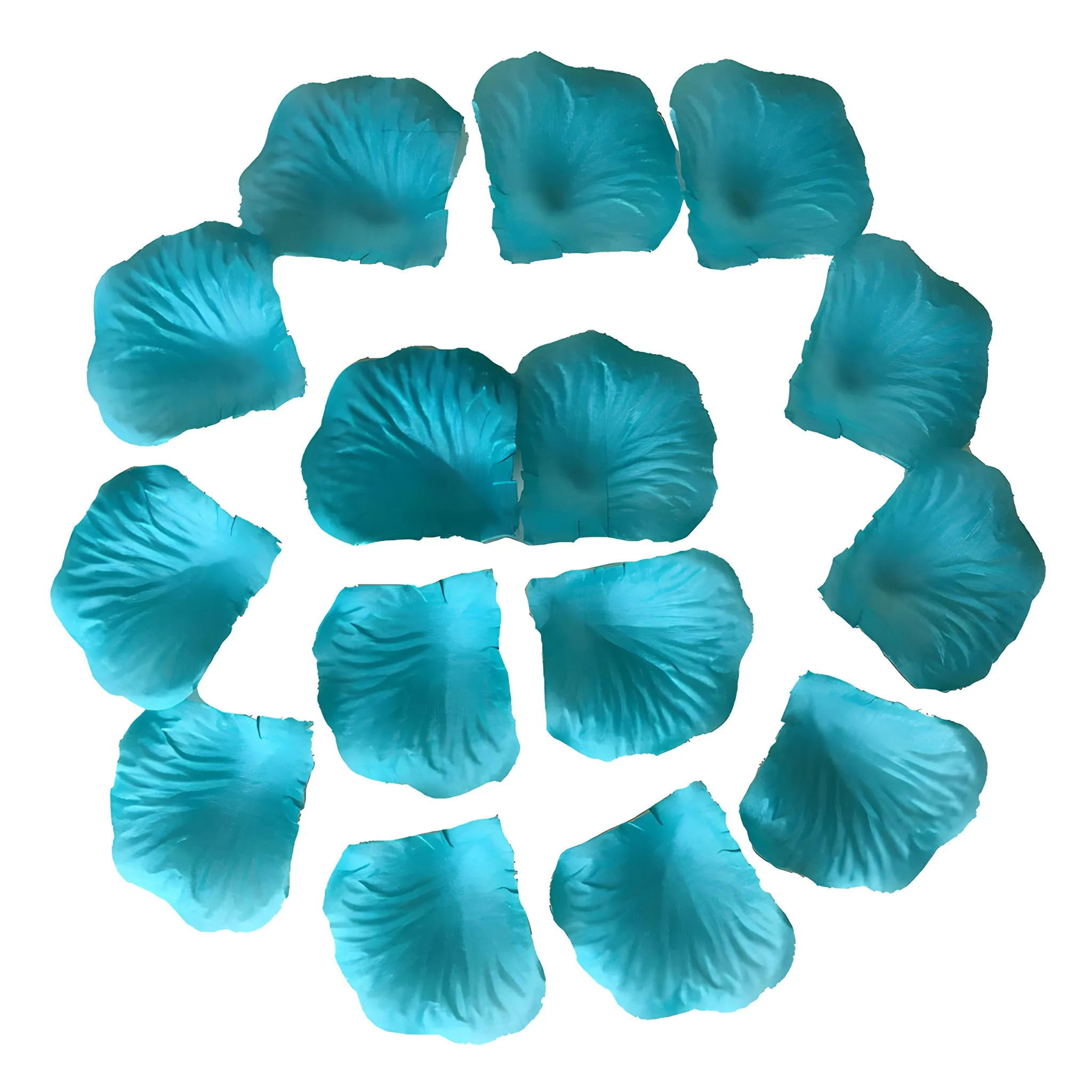 Robin Egg Blue Fake Flower Silk Rose Petals 1000pcs