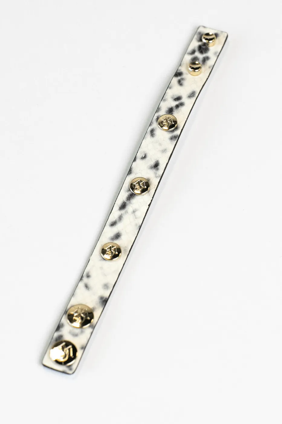 The Moods bracelet - black and white snake