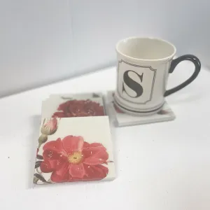 Vintage Roses Coaster Set