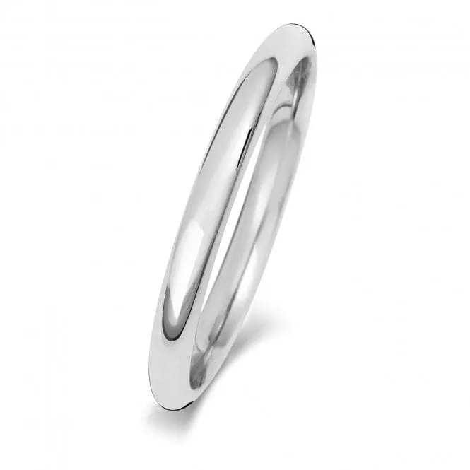 Wedding Band 18K Trad Court 2mm Wedding  Ring WQ161WH