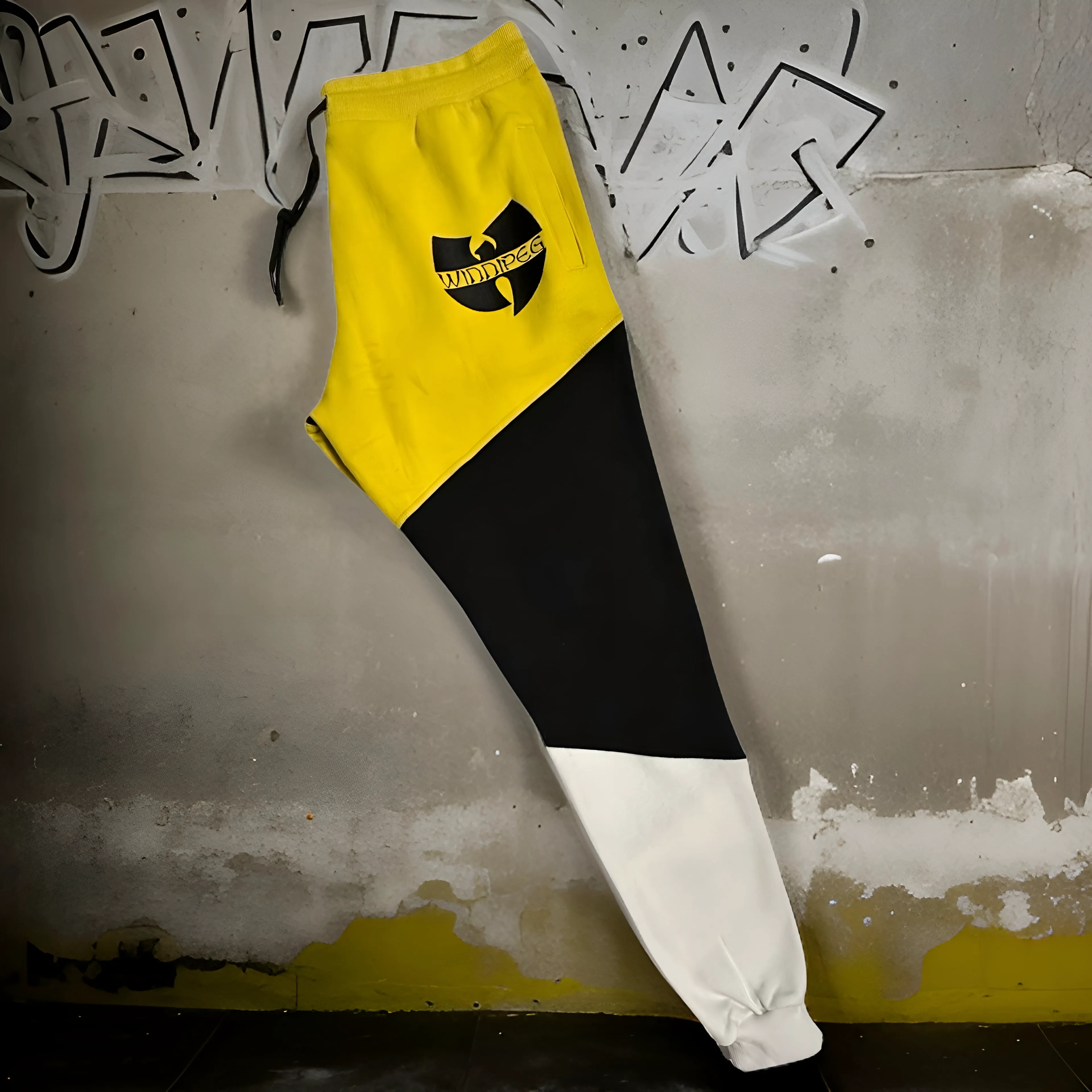 *WU-WINNIPEG* (3 TONE) JOGGER SWEATSUITS (EMBROIDERED LOGOS) (CUT & SEW)